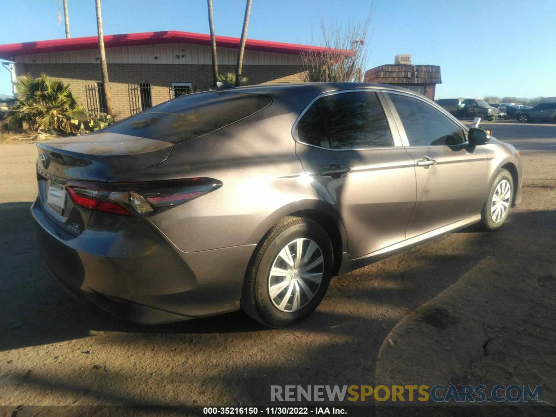 4 Фотография поврежденного автомобиля 4T1C31AK1NU578176 TOYOTA CAMRY 2022