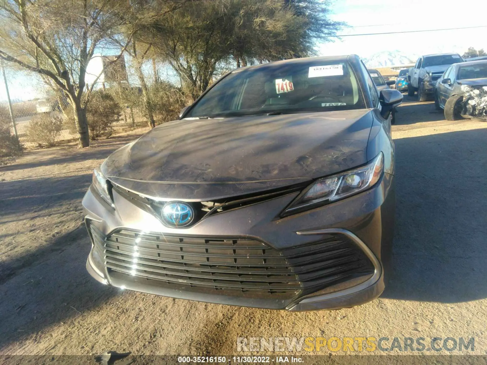 6 Фотография поврежденного автомобиля 4T1C31AK1NU578176 TOYOTA CAMRY 2022
