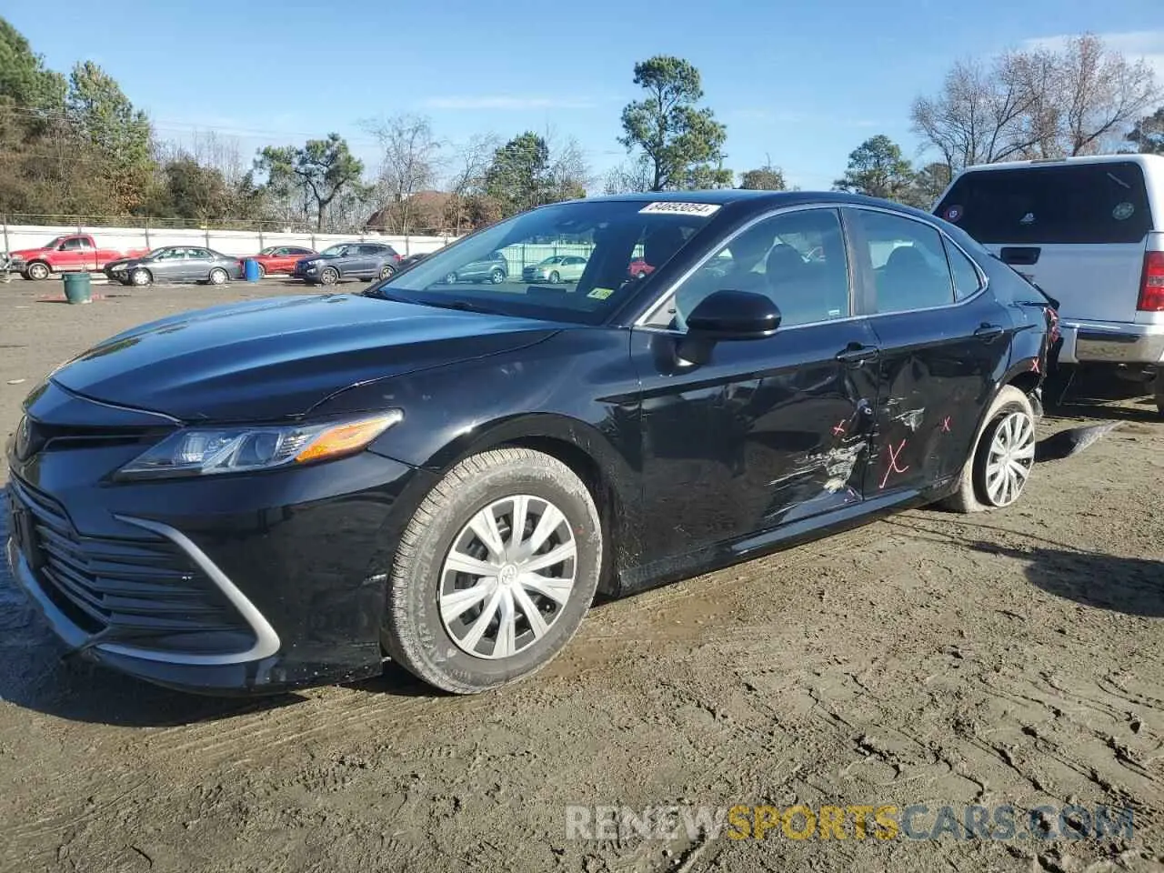 1 Photograph of a damaged car 4T1C31AK1NU580719 TOYOTA CAMRY 2022