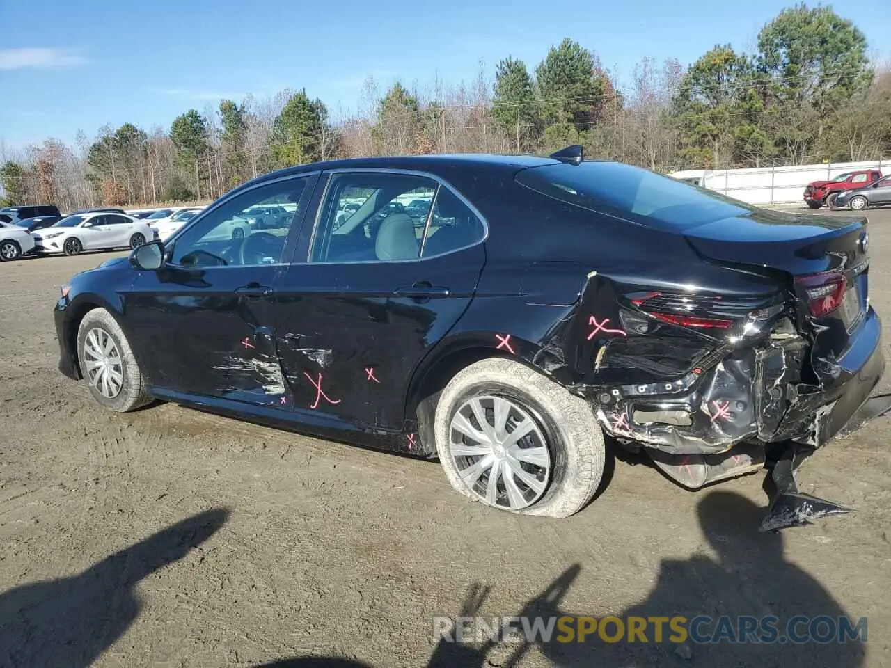 2 Photograph of a damaged car 4T1C31AK1NU580719 TOYOTA CAMRY 2022