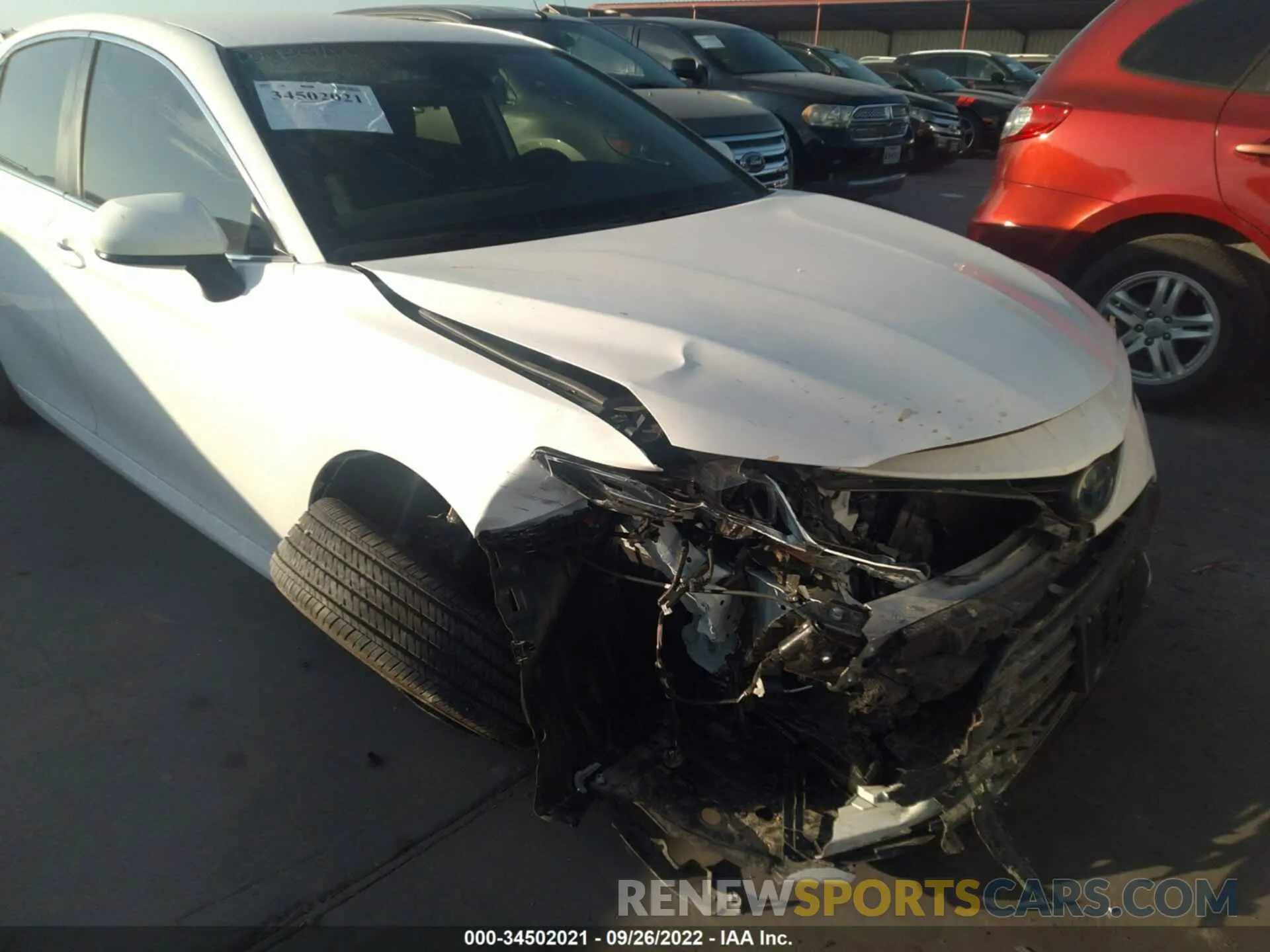 6 Photograph of a damaged car 4T1C31AK1NU588982 TOYOTA CAMRY 2022