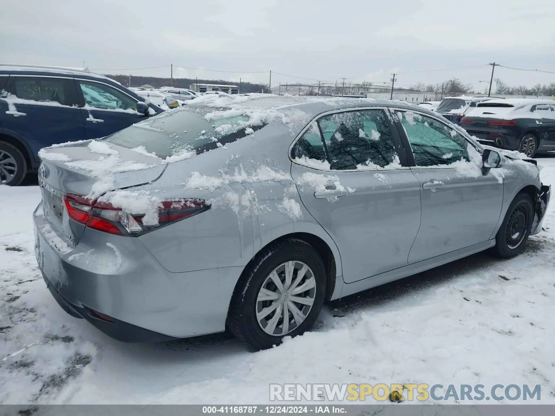 4 Фотография поврежденного автомобиля 4T1C31AK2NU577196 TOYOTA CAMRY 2022