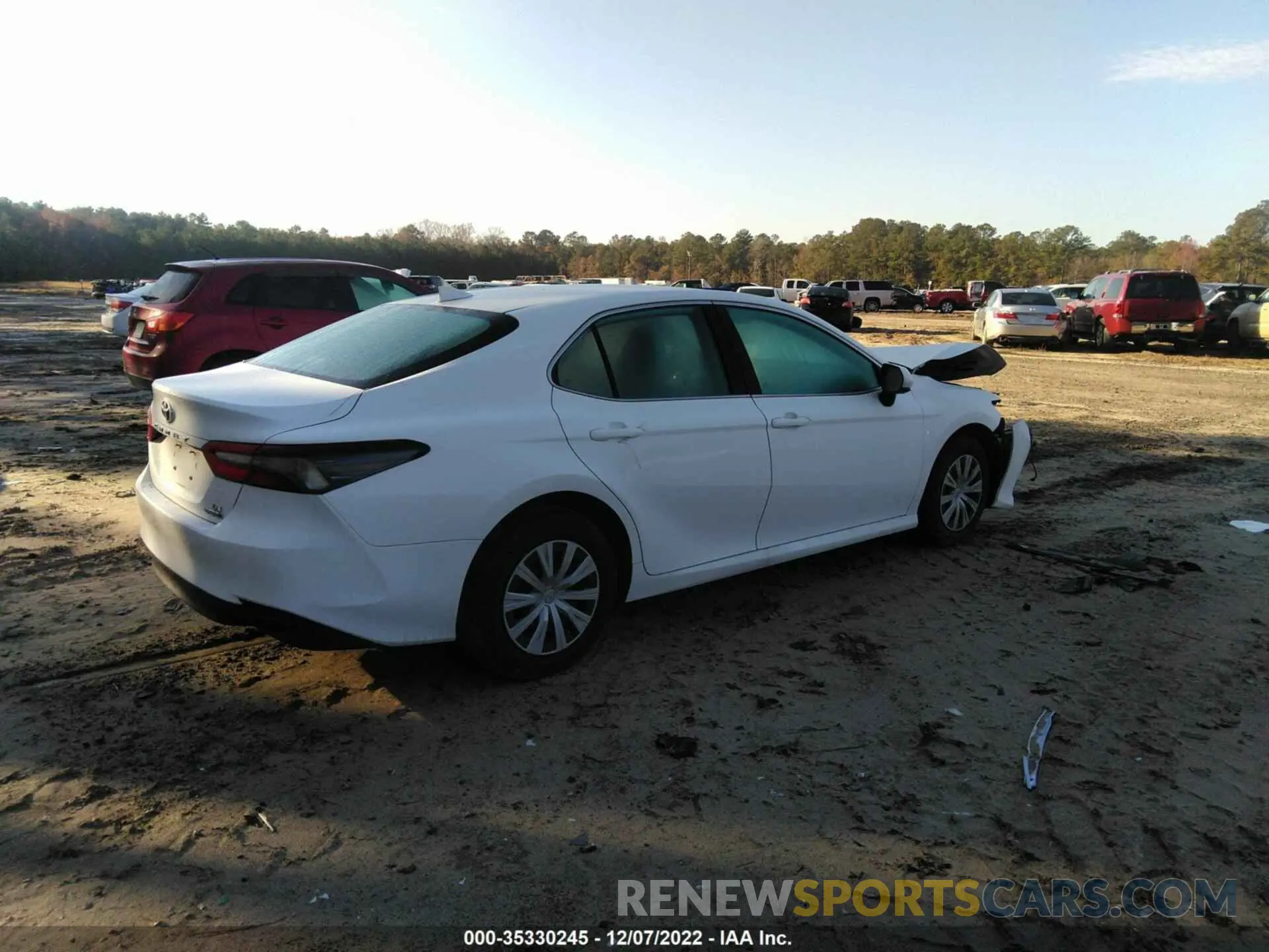 4 Фотография поврежденного автомобиля 4T1C31AK5NU580867 TOYOTA CAMRY 2022