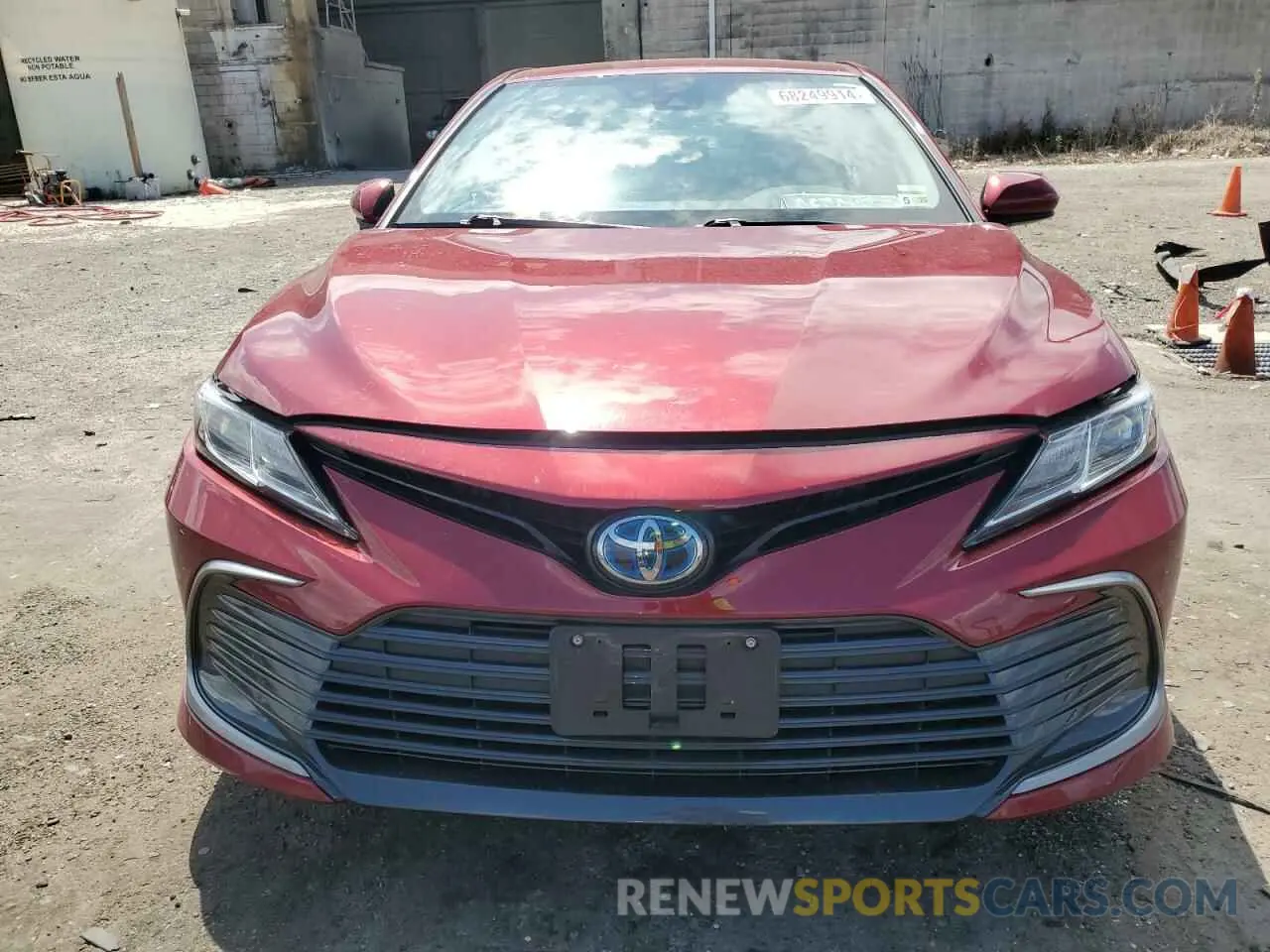 5 Photograph of a damaged car 4T1C31AK5NU589259 TOYOTA CAMRY 2022