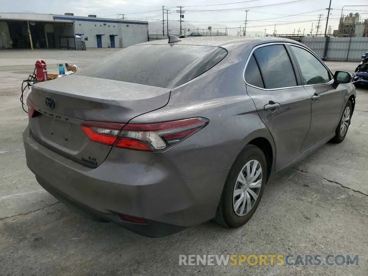 4 Фотография поврежденного автомобиля 4T1C31AK6NU571787 TOYOTA CAMRY 2022
