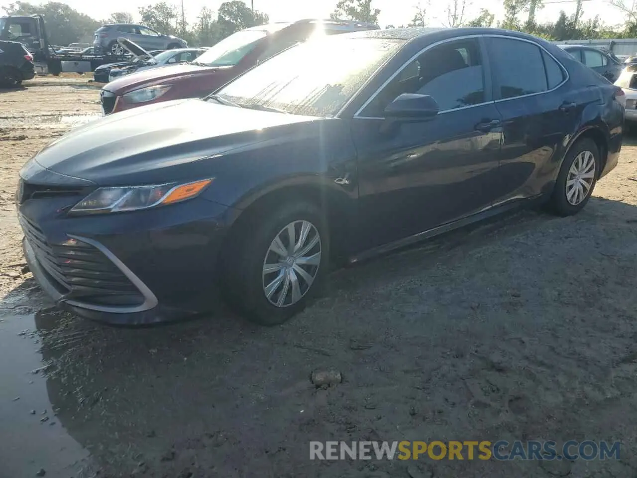 1 Photograph of a damaged car 4T1C31AK6NU591439 TOYOTA CAMRY 2022