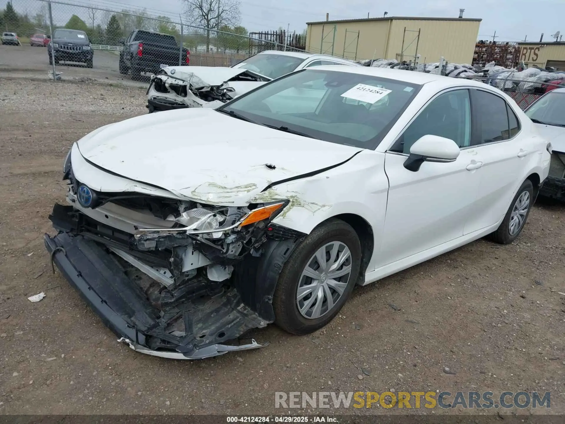 2 Фотография поврежденного автомобиля 4T1C31AK9NU572495 TOYOTA CAMRY 2022