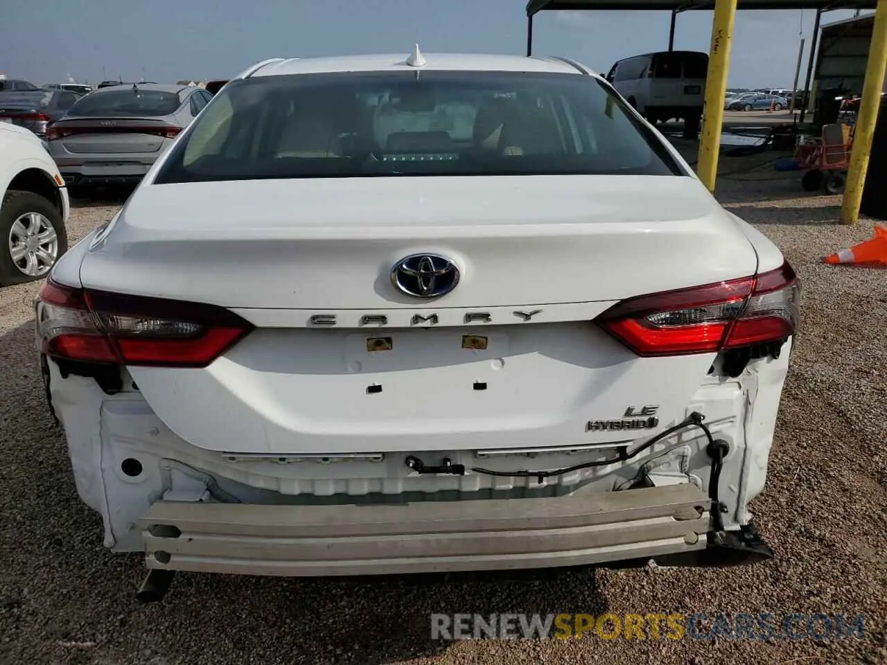 6 Фотография поврежденного автомобиля 4T1C31AKXNU578502 TOYOTA CAMRY 2022