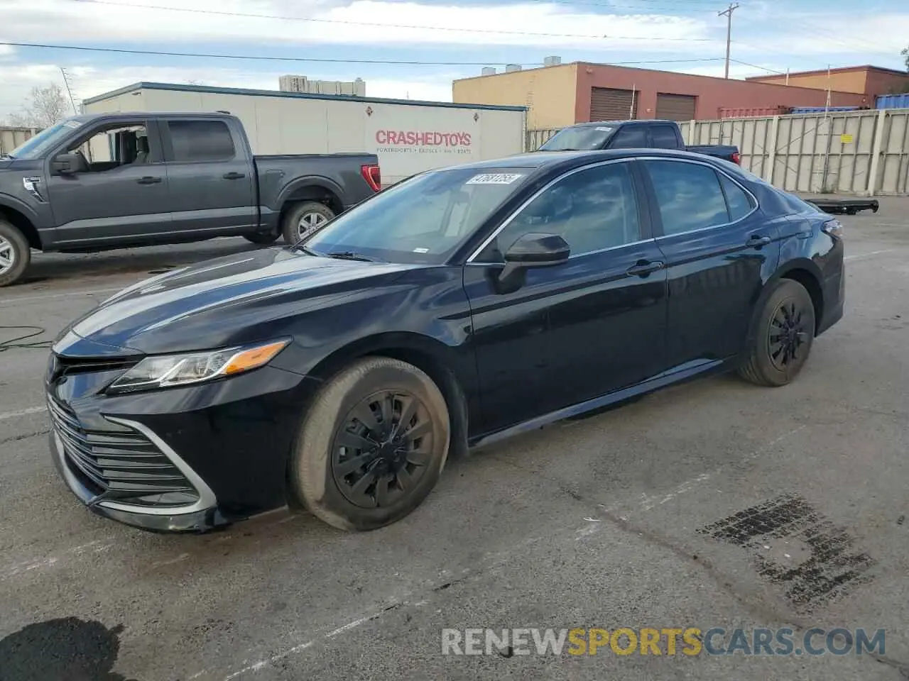 1 Фотография поврежденного автомобиля 4T1C31AKXNU587796 TOYOTA CAMRY 2022