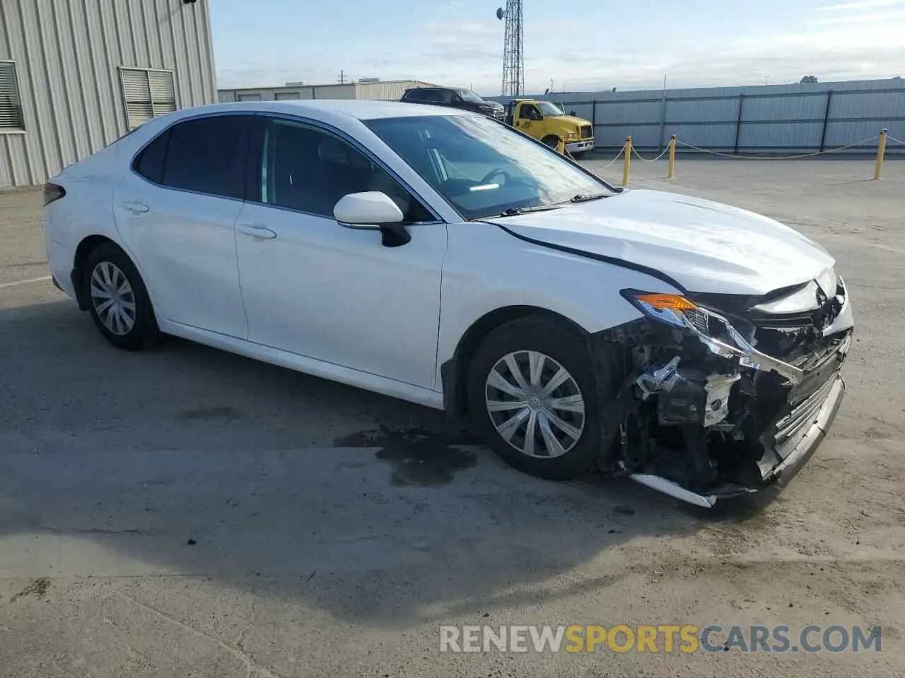 4 Фотография поврежденного автомобиля 4T1C31AKXNU595736 TOYOTA CAMRY 2022