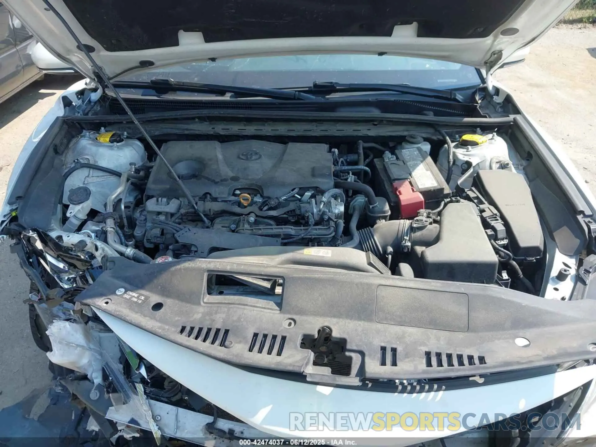 10 Photograph of a damaged car 4T1F11AK7NU702535 TOYOTA CAMRY 2022