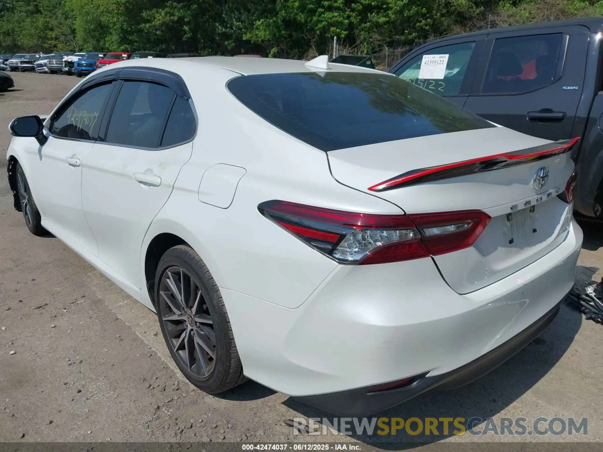 3 Photograph of a damaged car 4T1F11AK7NU702535 TOYOTA CAMRY 2022
