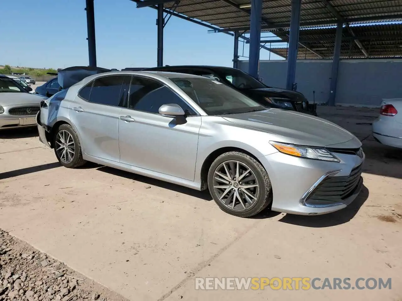 4 Photograph of a damaged car 4T1F11AKXNU022225 TOYOTA CAMRY 2022