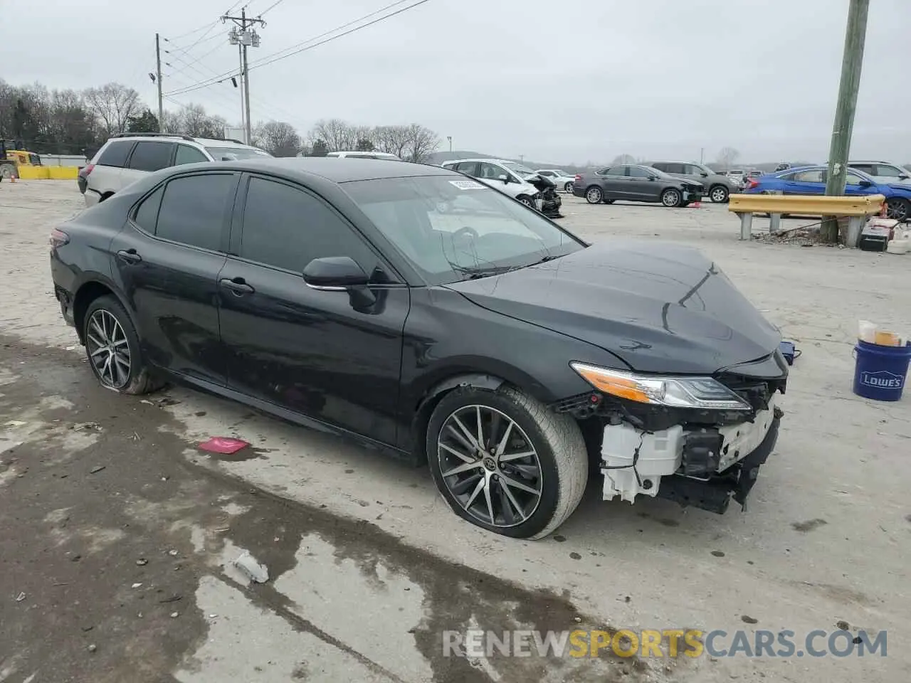 4 Фотография поврежденного автомобиля 4T1F11BK1NU057749 TOYOTA CAMRY 2022