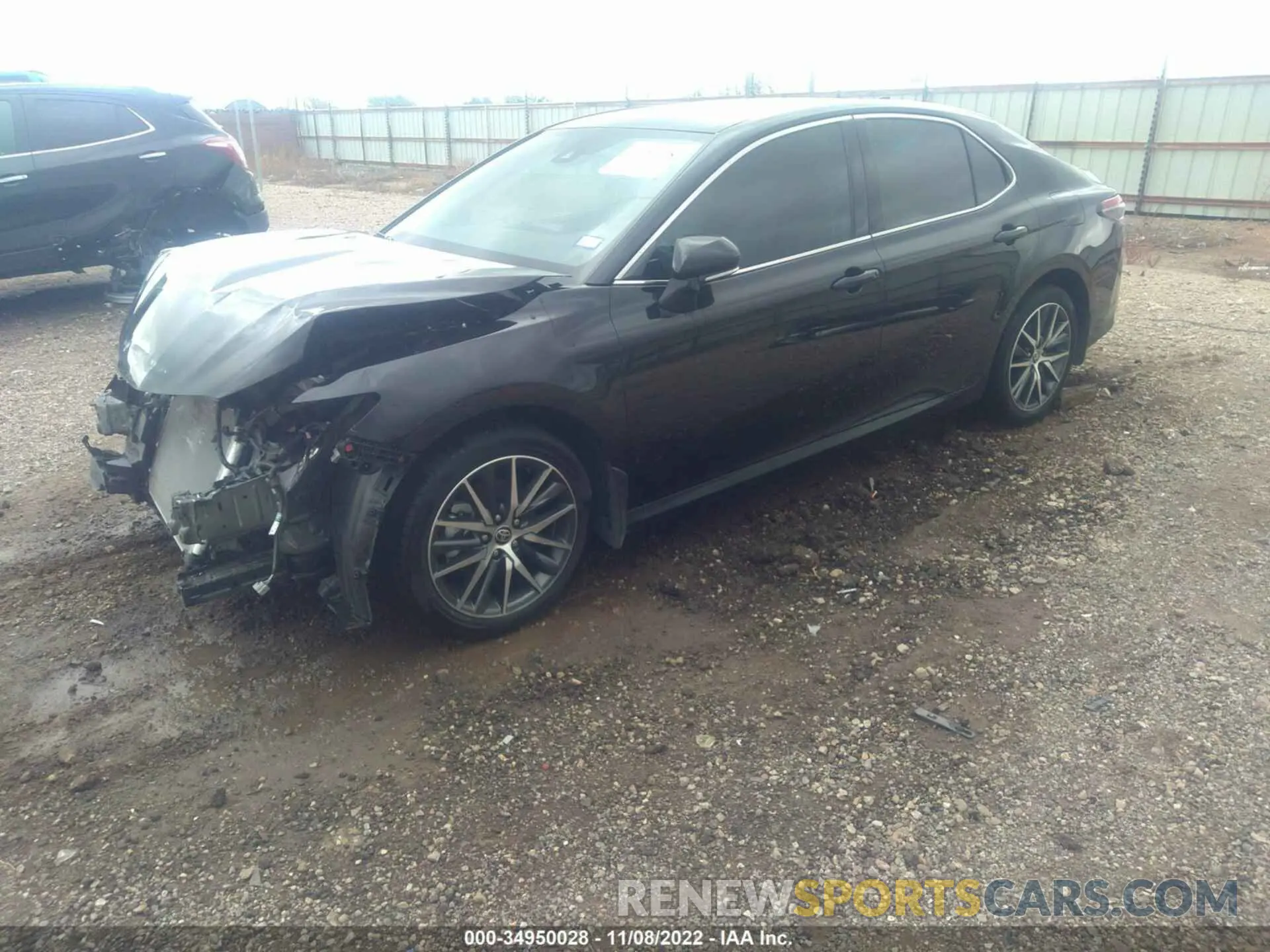 2 Фотография поврежденного автомобиля 4T1F11BK7NU049090 TOYOTA CAMRY 2022