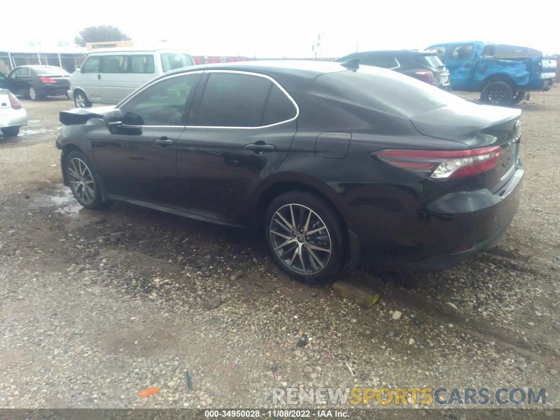 3 Фотография поврежденного автомобиля 4T1F11BK7NU049090 TOYOTA CAMRY 2022