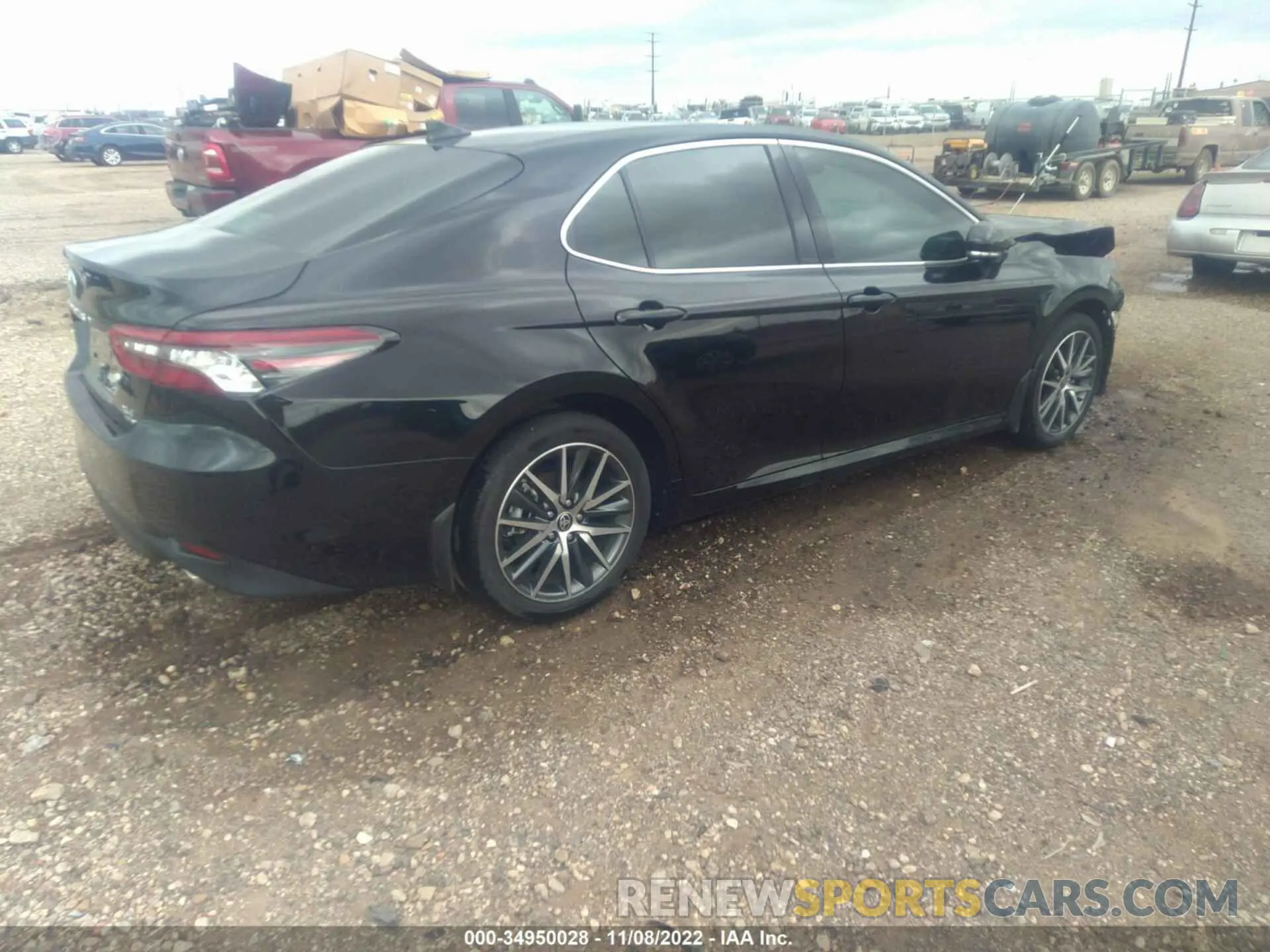 4 Фотография поврежденного автомобиля 4T1F11BK7NU049090 TOYOTA CAMRY 2022