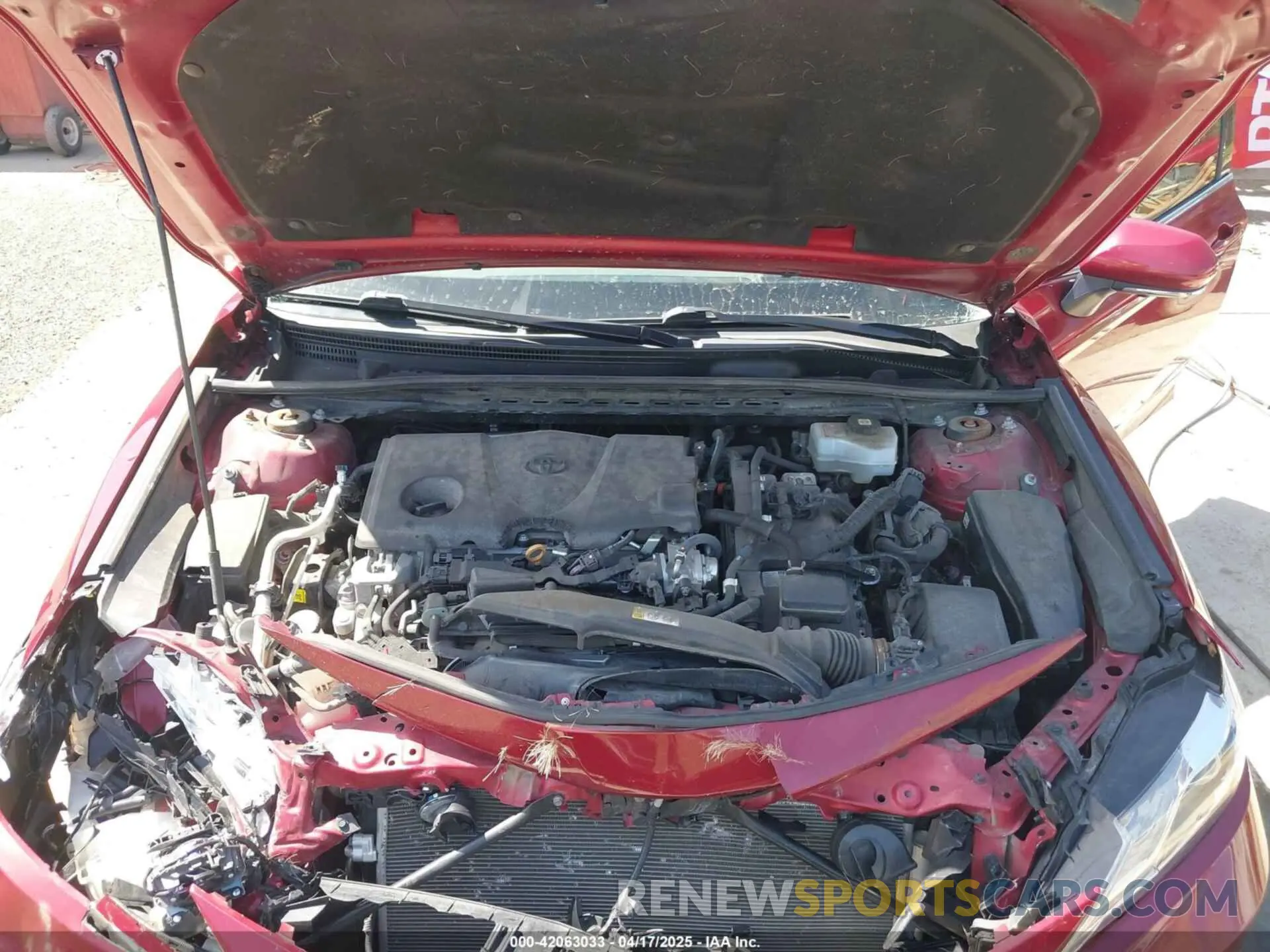 10 Photograph of a damaged car 4T1F31AK4NU034347 TOYOTA CAMRY 2022