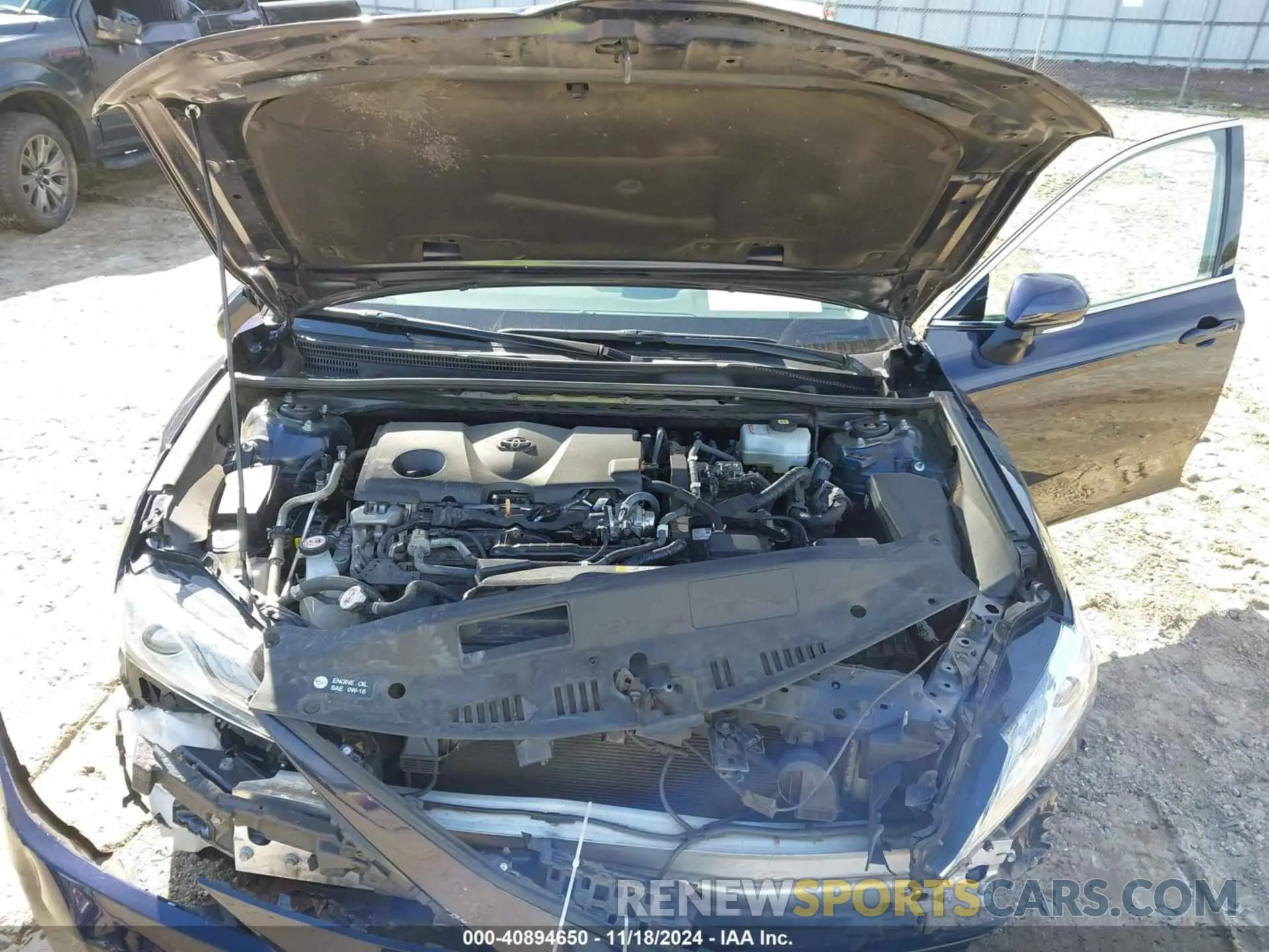 10 Photograph of a damaged car 4T1F31AK7NU584710 TOYOTA CAMRY 2022