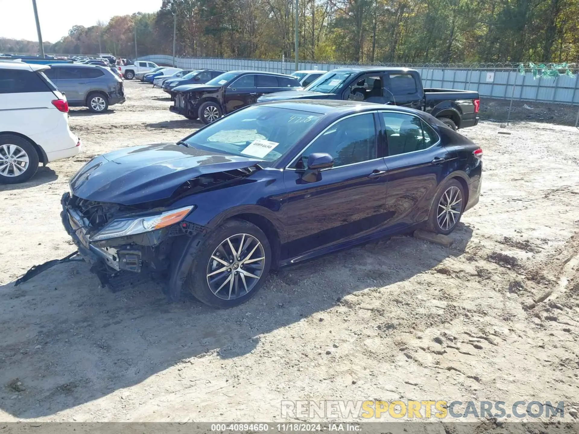 2 Photograph of a damaged car 4T1F31AK7NU584710 TOYOTA CAMRY 2022