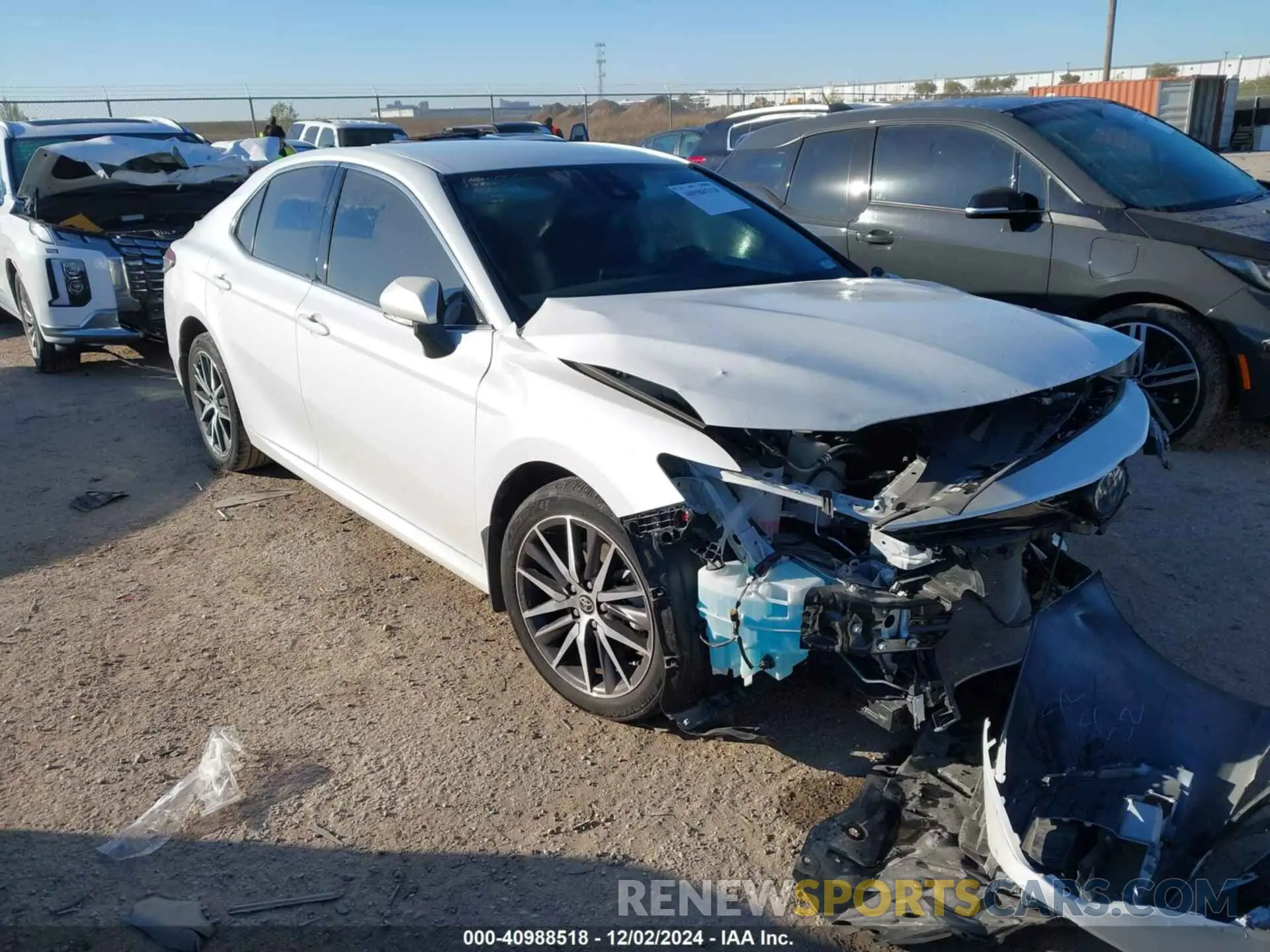 1 Photograph of a damaged car 4T1F31AK7NU589227 TOYOTA CAMRY 2022