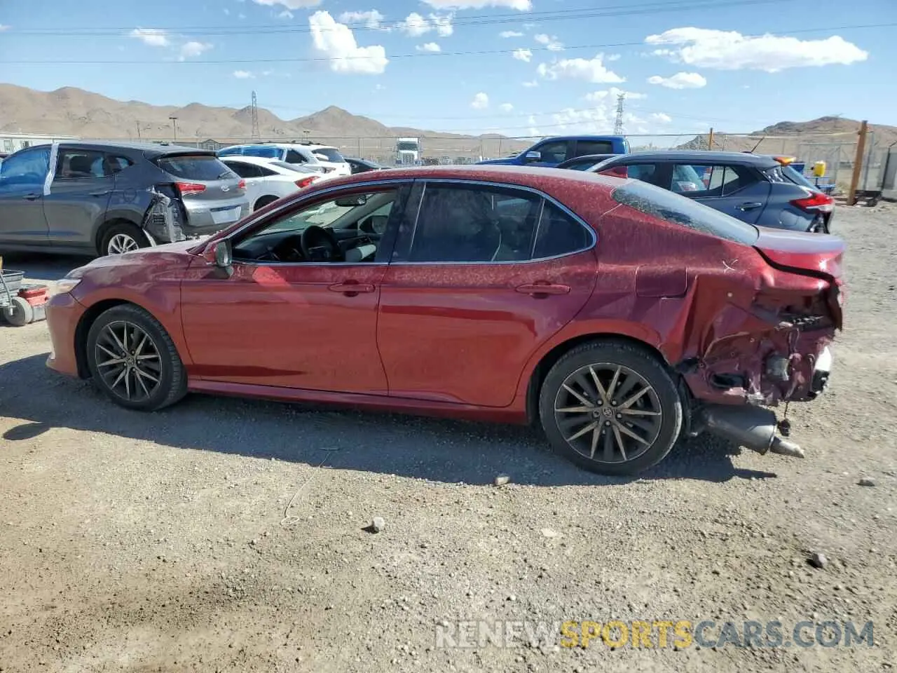 2 Фотография поврежденного автомобиля 4T1F31AK9NU591948 TOYOTA CAMRY 2022