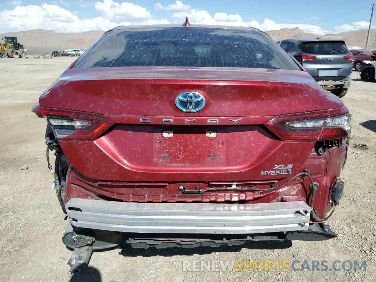 6 Фотография поврежденного автомобиля 4T1F31AK9NU591948 TOYOTA CAMRY 2022
