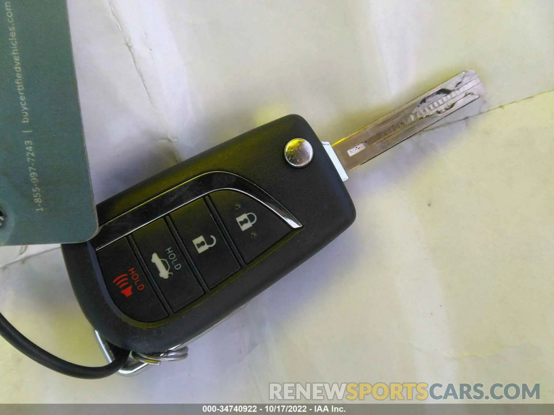 11 Фотография поврежденного автомобиля 4T1G11AK0NU009424 TOYOTA CAMRY 2022
