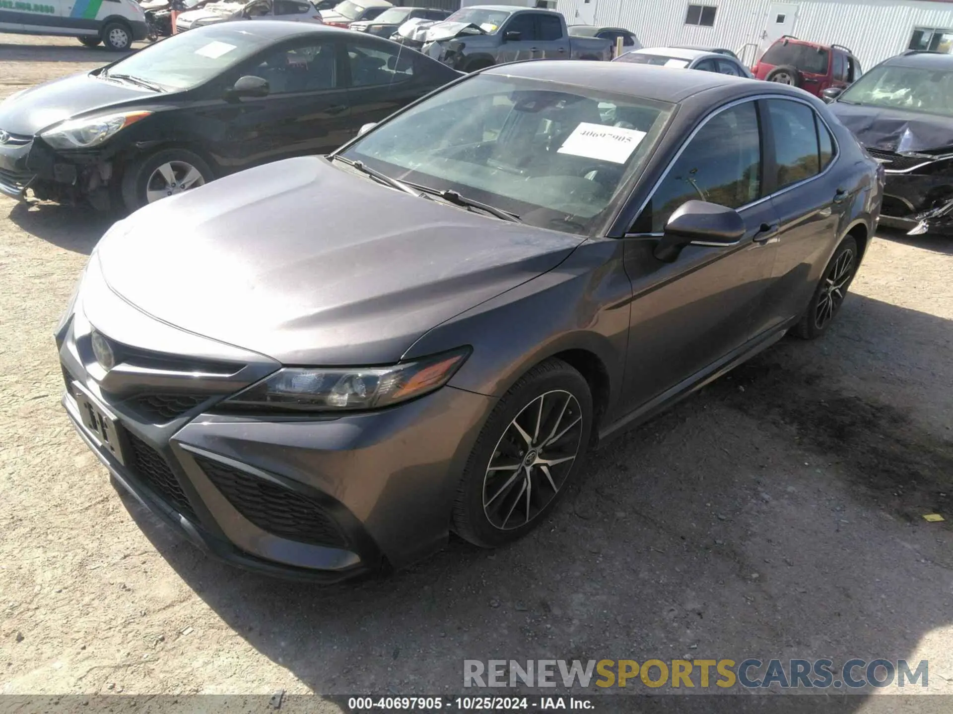 2 Photograph of a damaged car 4T1G11AK0NU019158 TOYOTA CAMRY 2022
