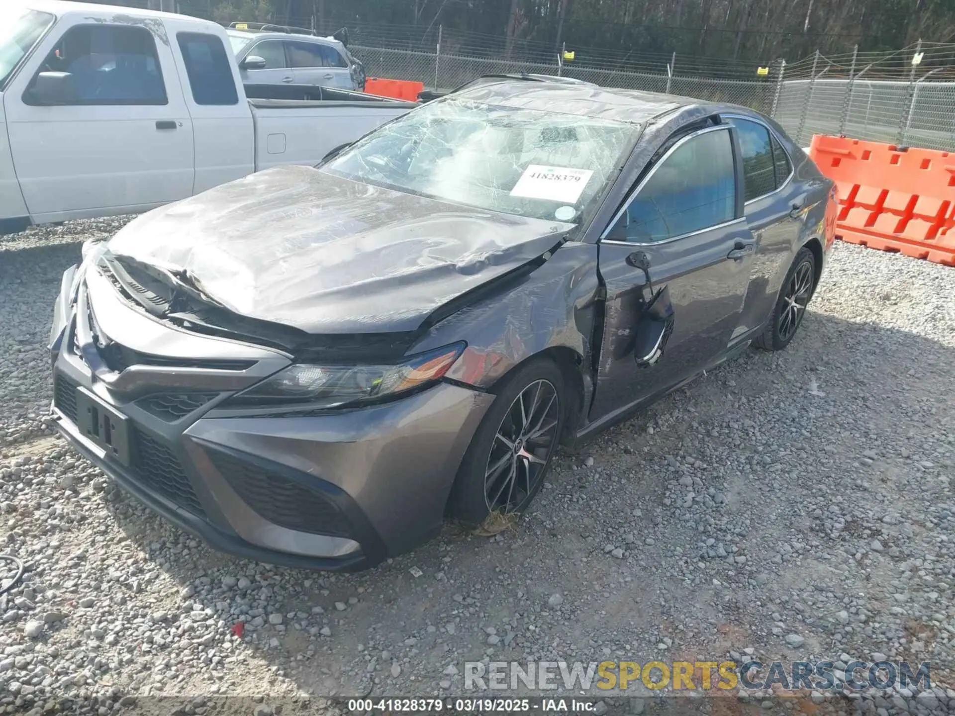 2 Photograph of a damaged car 4T1G11AK0NU634177 TOYOTA CAMRY 2022