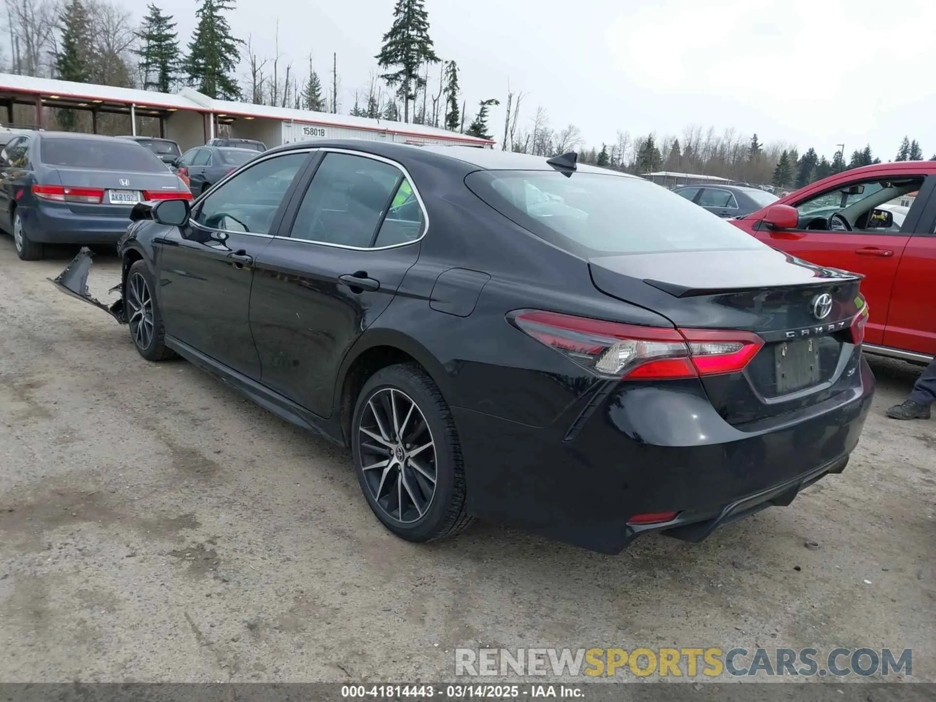 3 Photograph of a damaged car 4T1G11AK1NU052718 TOYOTA CAMRY 2022
