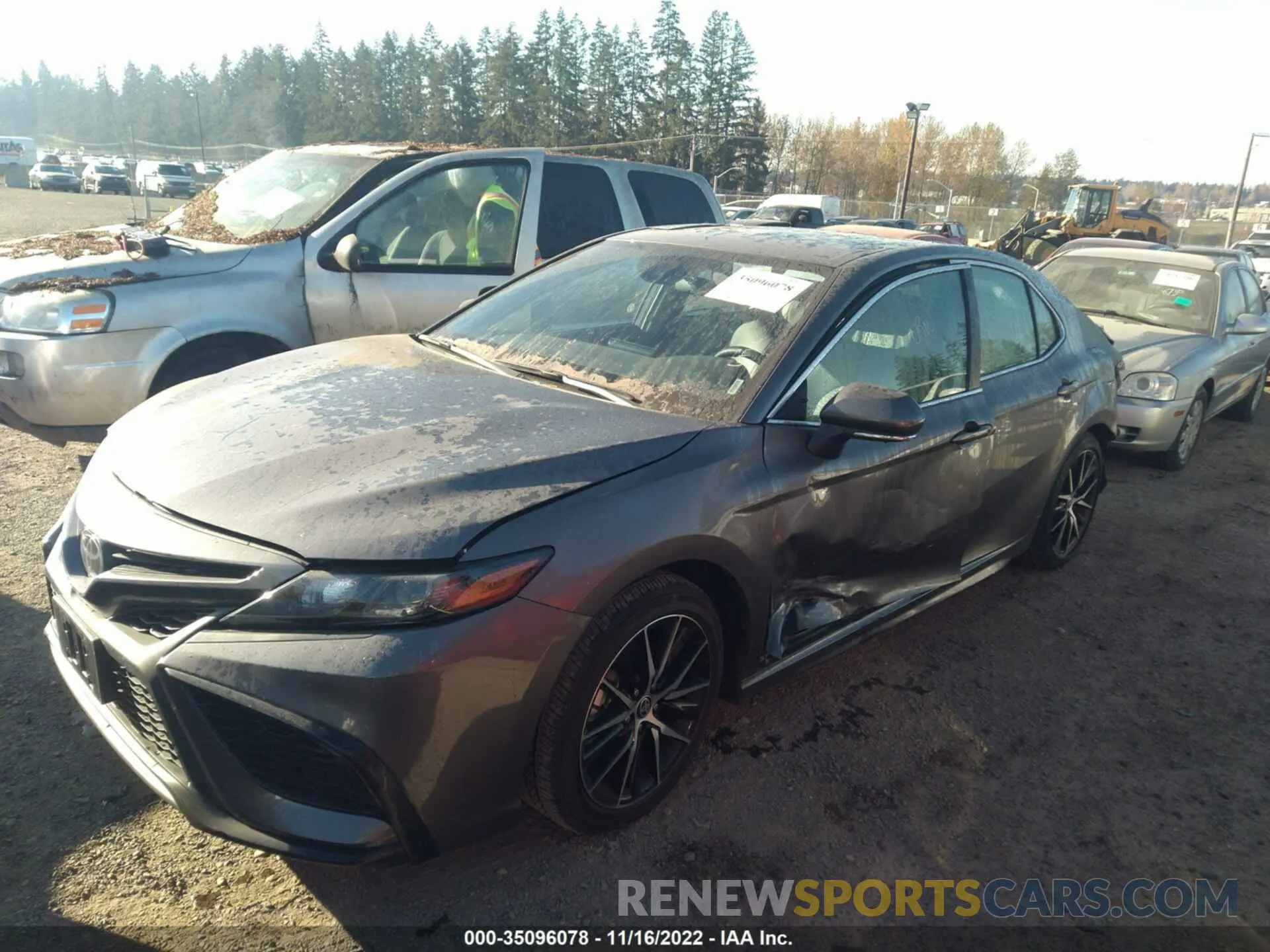 2 Фотография поврежденного автомобиля 4T1G11AK1NU074251 TOYOTA CAMRY 2022