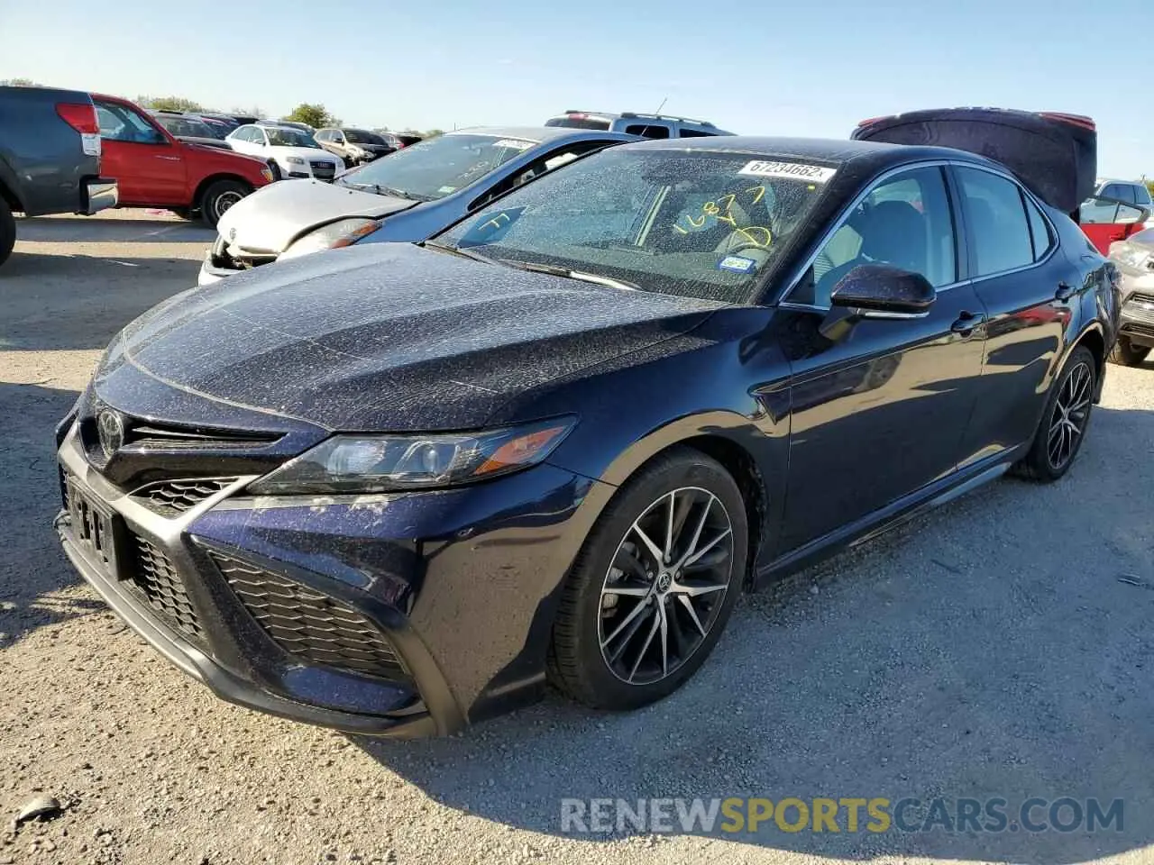 2 Photograph of a damaged car 4T1G11AK1NU658973 TOYOTA CAMRY 2022