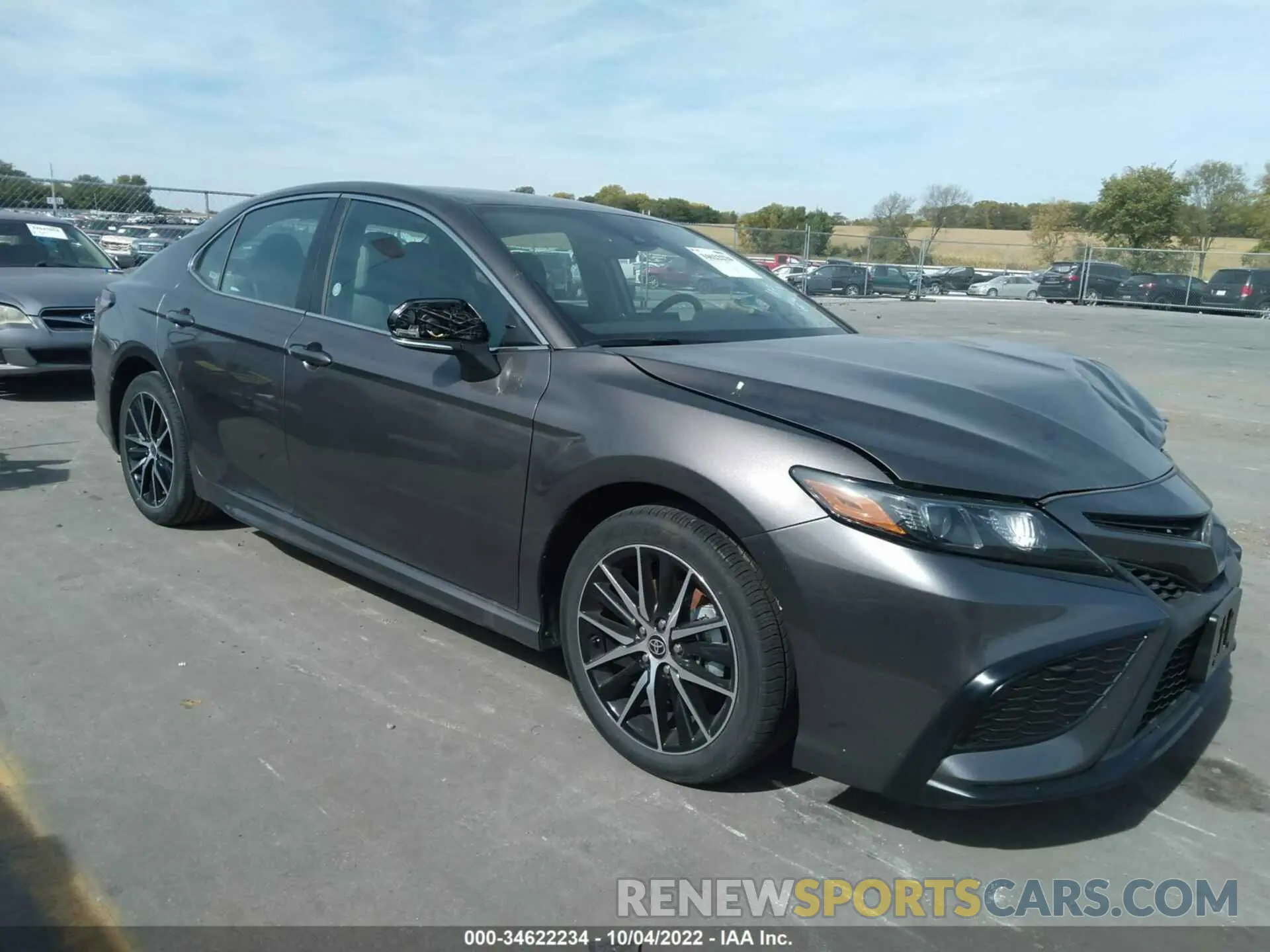 1 Photograph of a damaged car 4T1G11AK1NU691438 TOYOTA CAMRY 2022