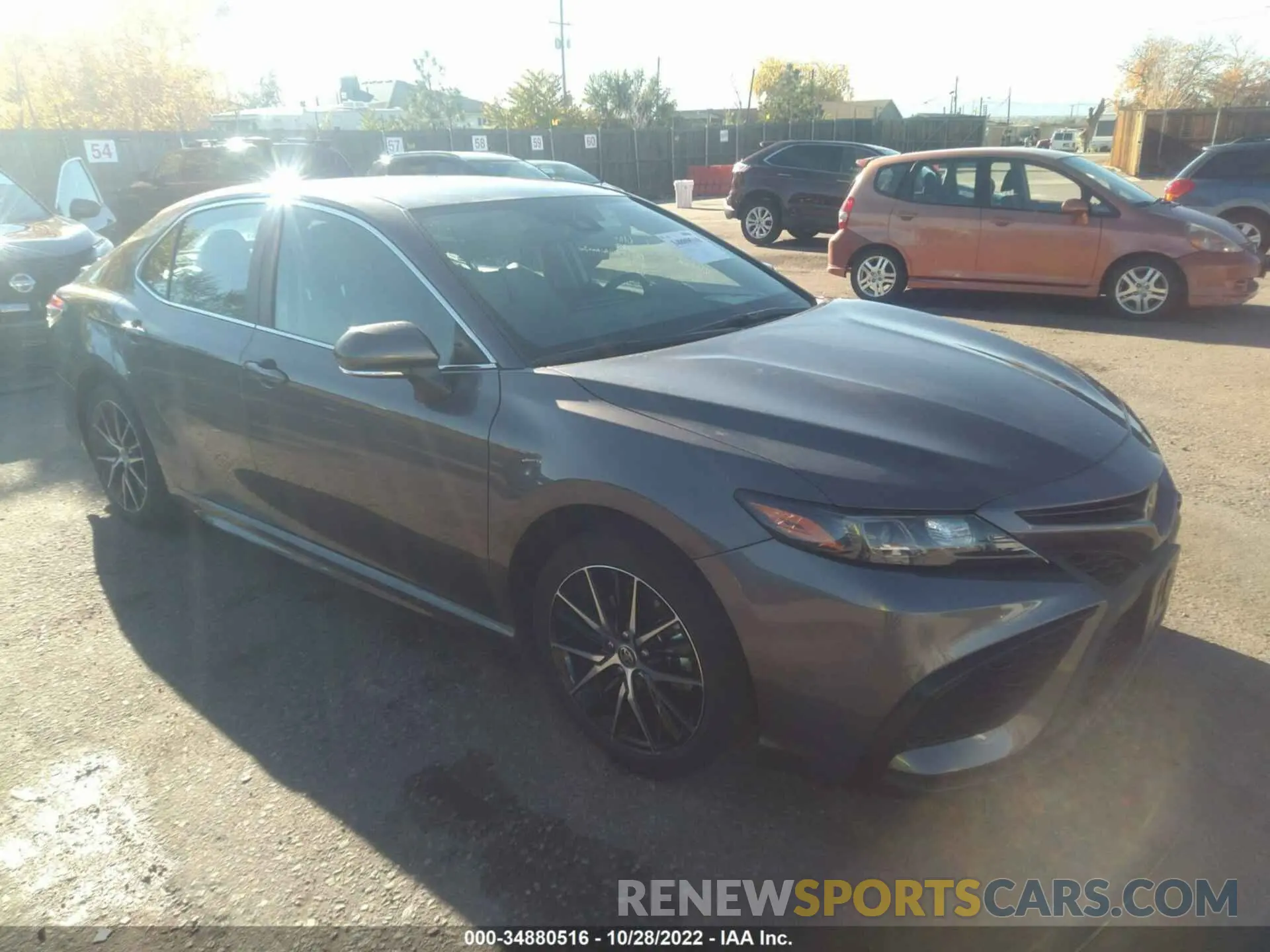 1 Photograph of a damaged car 4T1G11AK1NU713681 TOYOTA CAMRY 2022