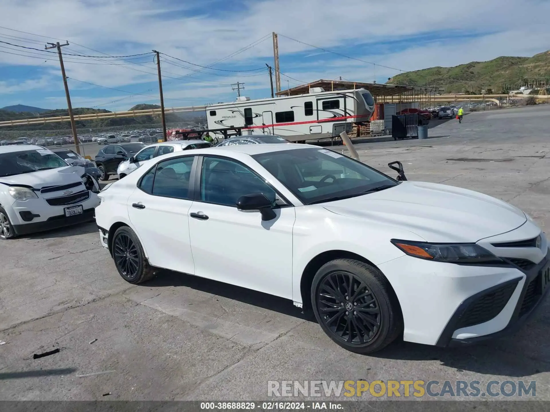1 Photograph of a damaged car 4T1G11AK2NU044854 TOYOTA CAMRY 2022