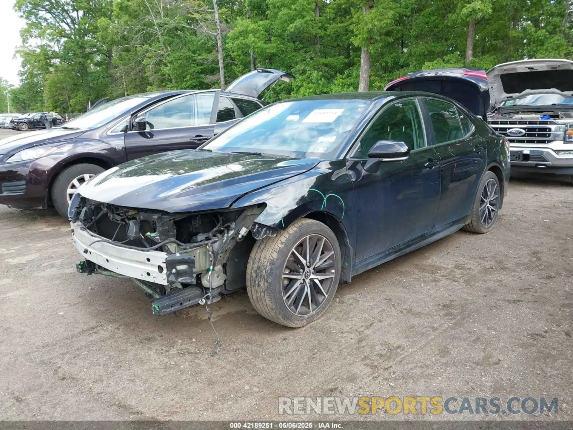 2 Фотография поврежденного автомобиля 4T1G11AK2NU065736 TOYOTA CAMRY 2022