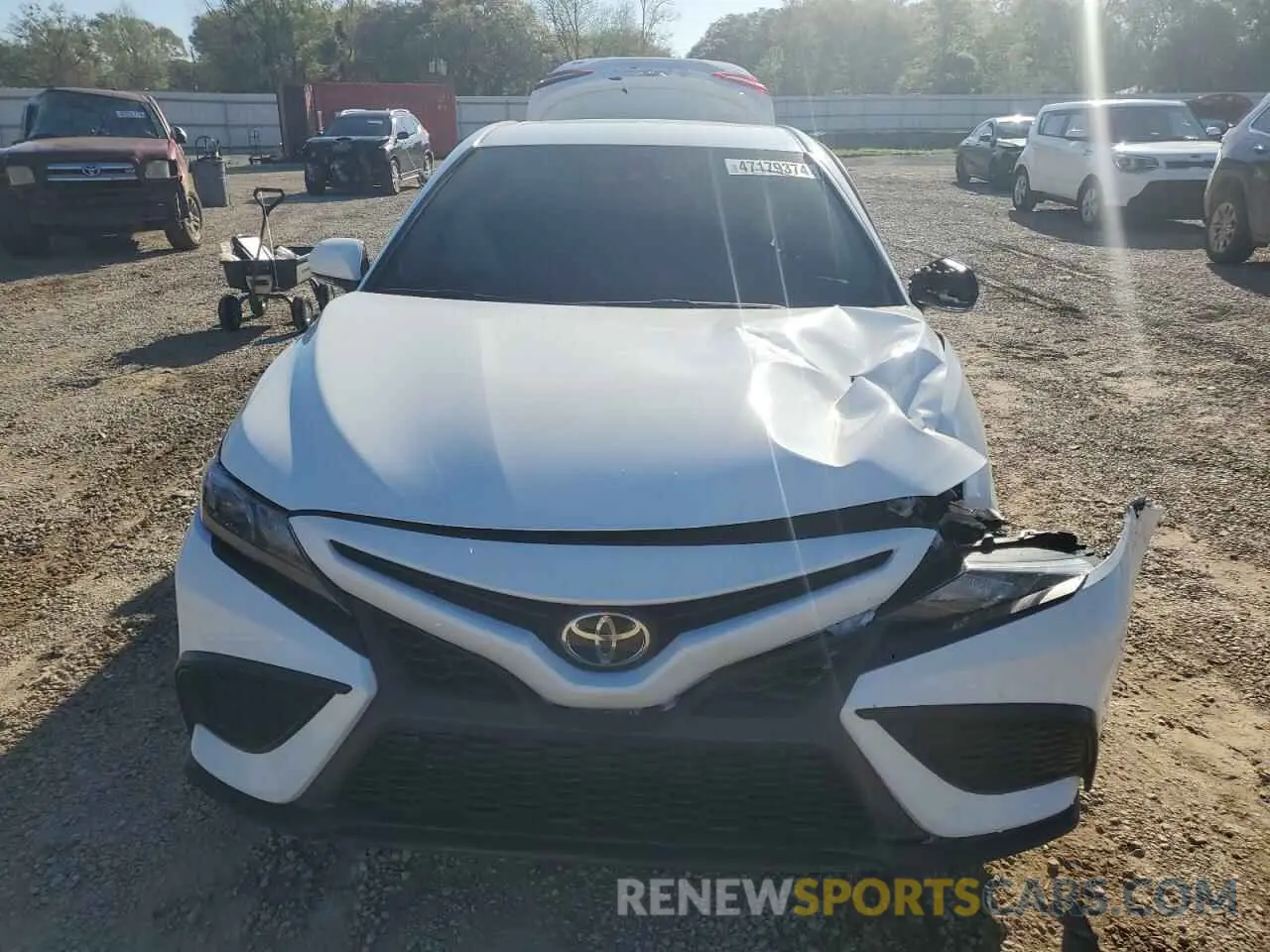 5 Photograph of a damaged car 4T1G11AK2NU625321 TOYOTA CAMRY 2022