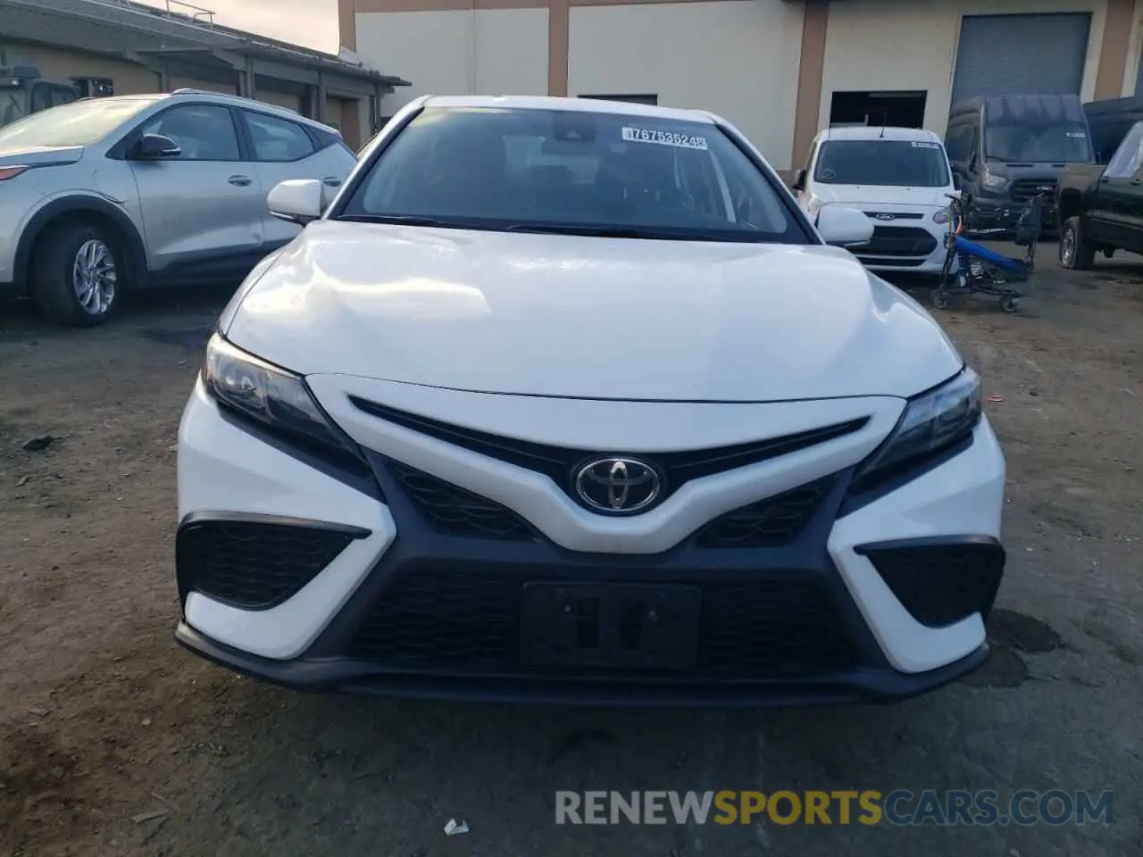 5 Photograph of a damaged car 4T1G11AK2NU626968 TOYOTA CAMRY 2022