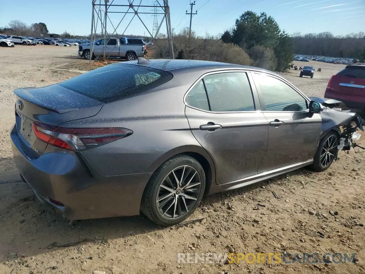 3 Photograph of a damaged car 4T1G11AK2NU633242 TOYOTA CAMRY 2022
