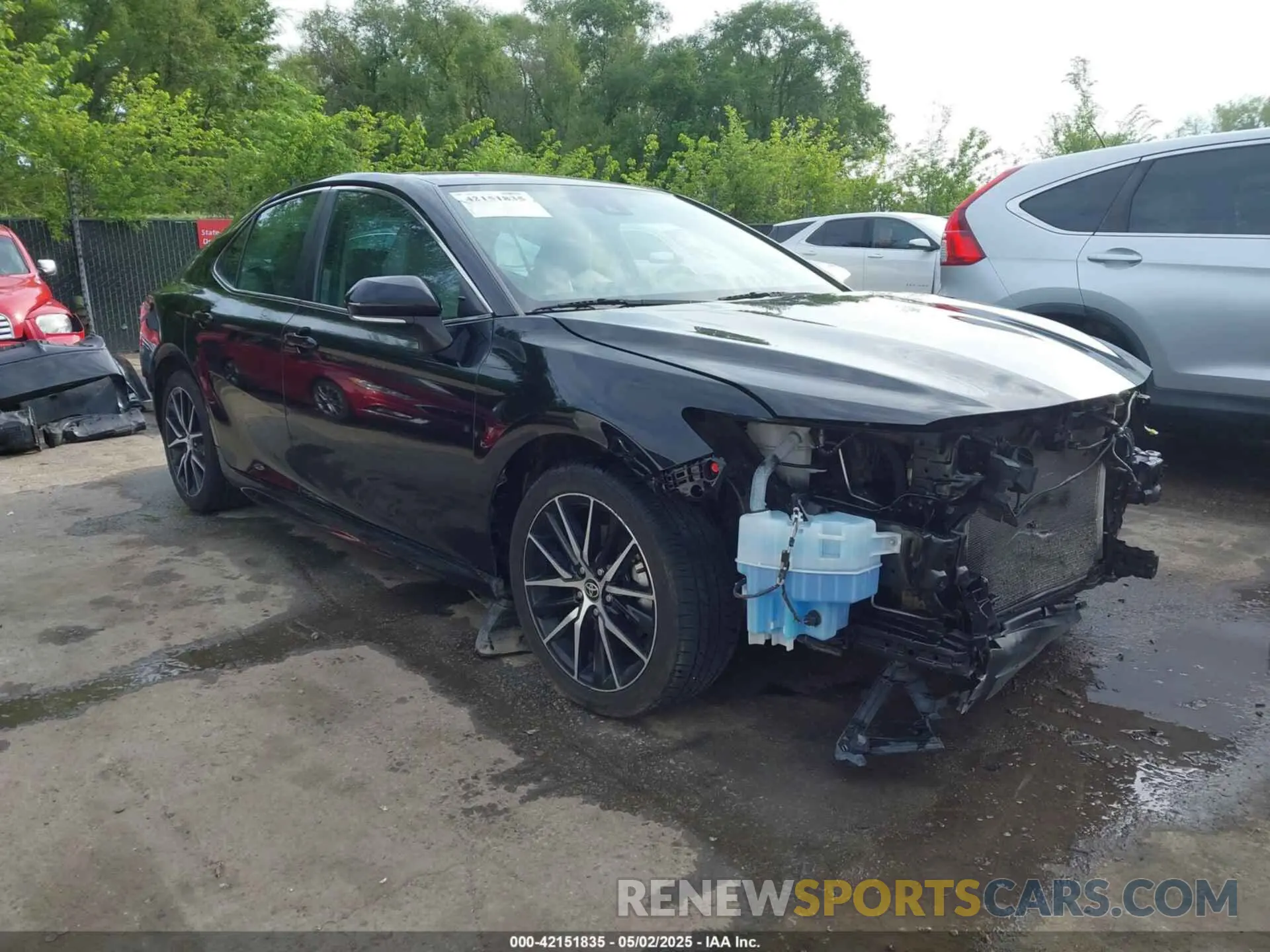 1 Photograph of a damaged car 4T1G11AK2NU687608 TOYOTA CAMRY 2022