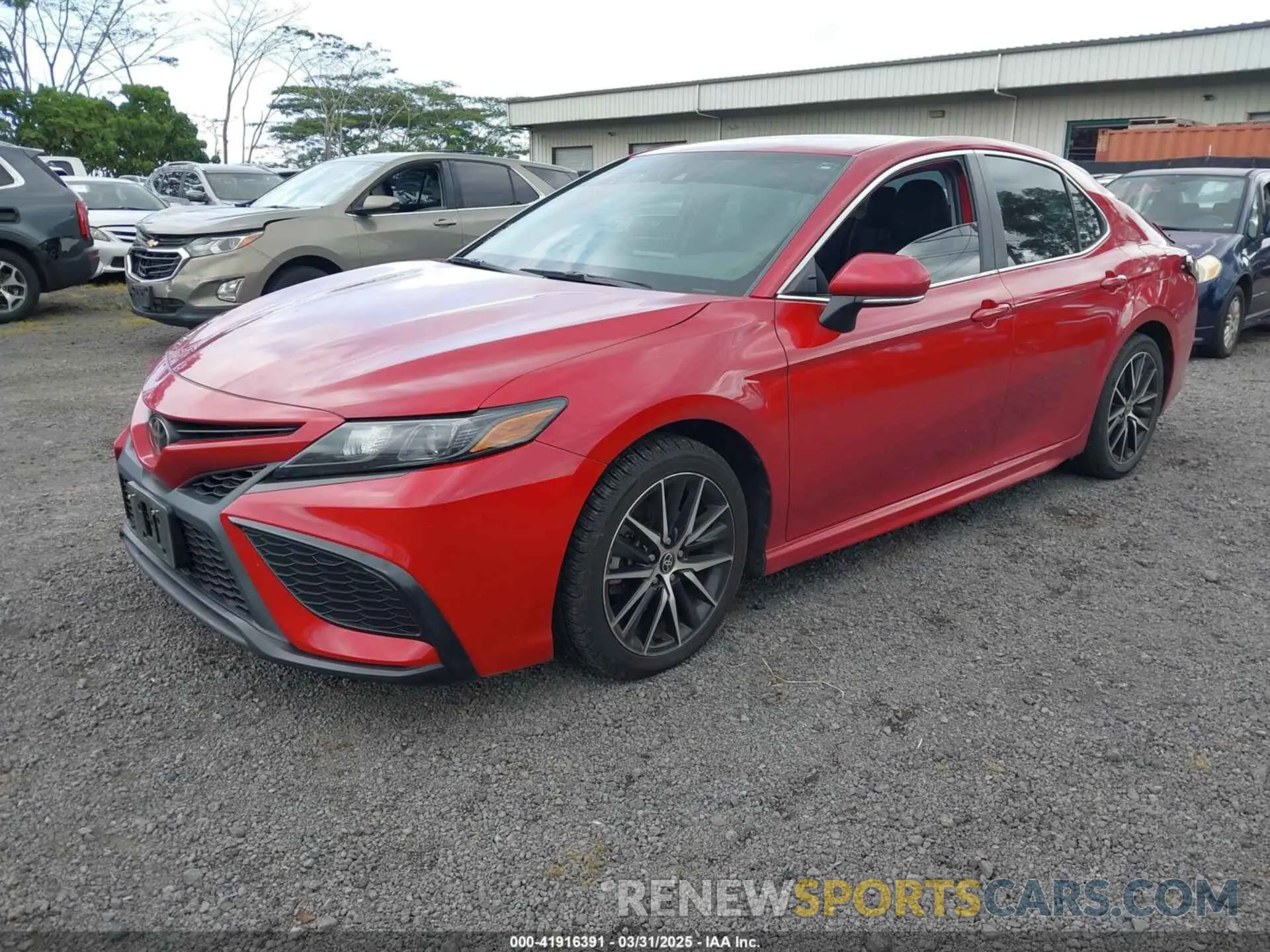 2 Фотография поврежденного автомобиля 4T1G11AK3NU013693 TOYOTA CAMRY 2022
