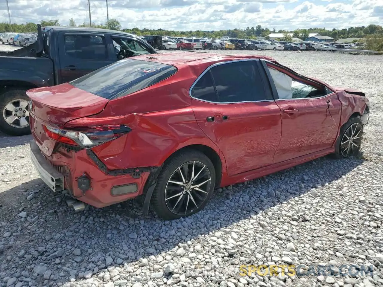 3 Photograph of a damaged car 4T1G11AK3NU022703 TOYOTA CAMRY 2022