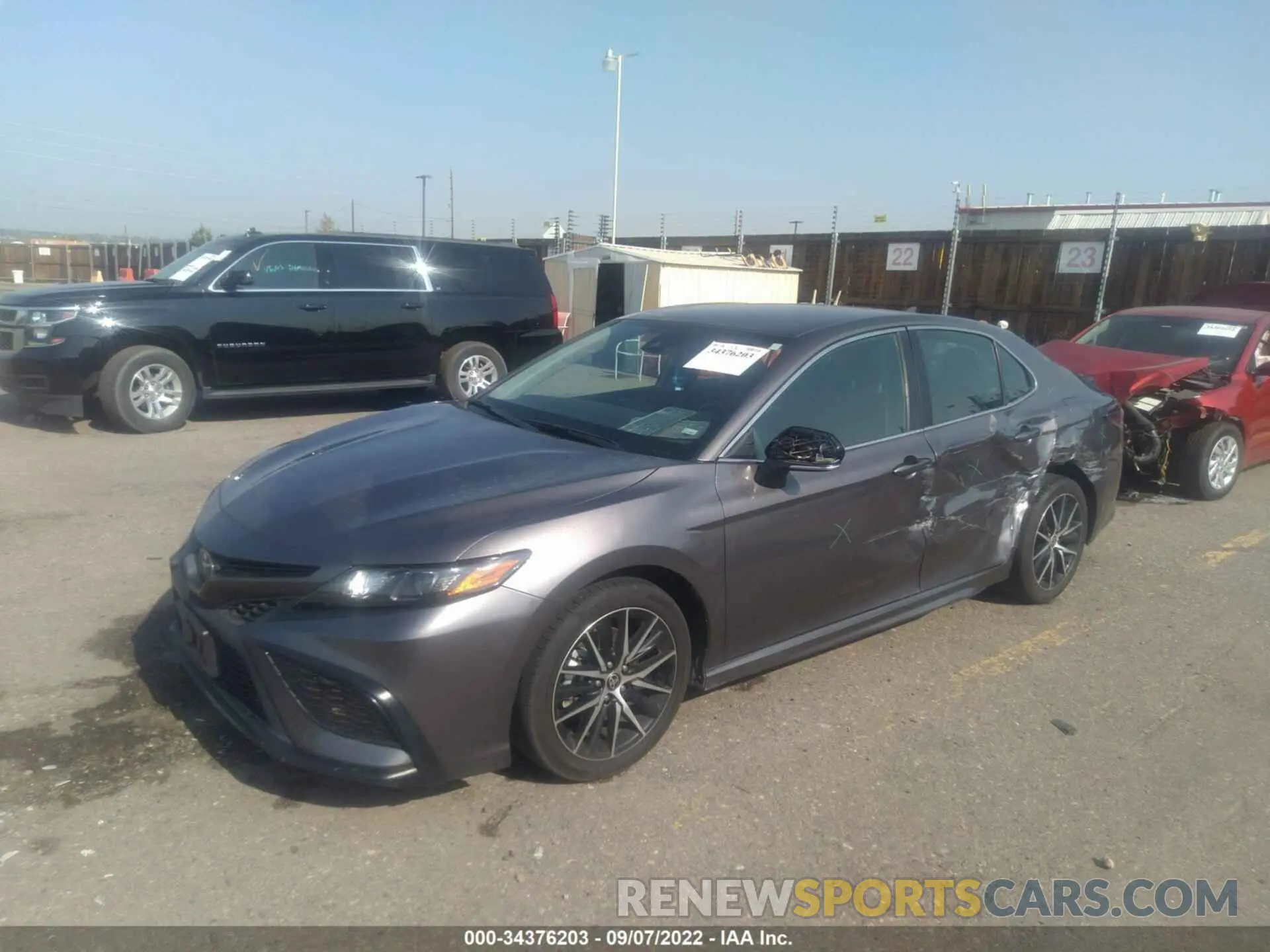 2 Photograph of a damaged car 4T1G11AK3NU622928 TOYOTA CAMRY 2022