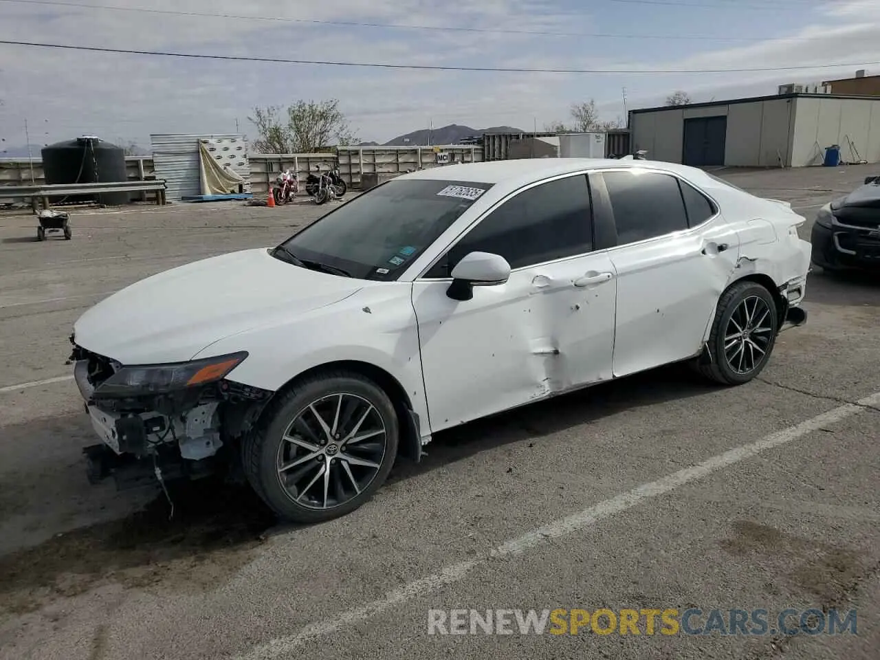 1 Photograph of a damaged car 4T1G11AK3NU691585 TOYOTA CAMRY 2022
