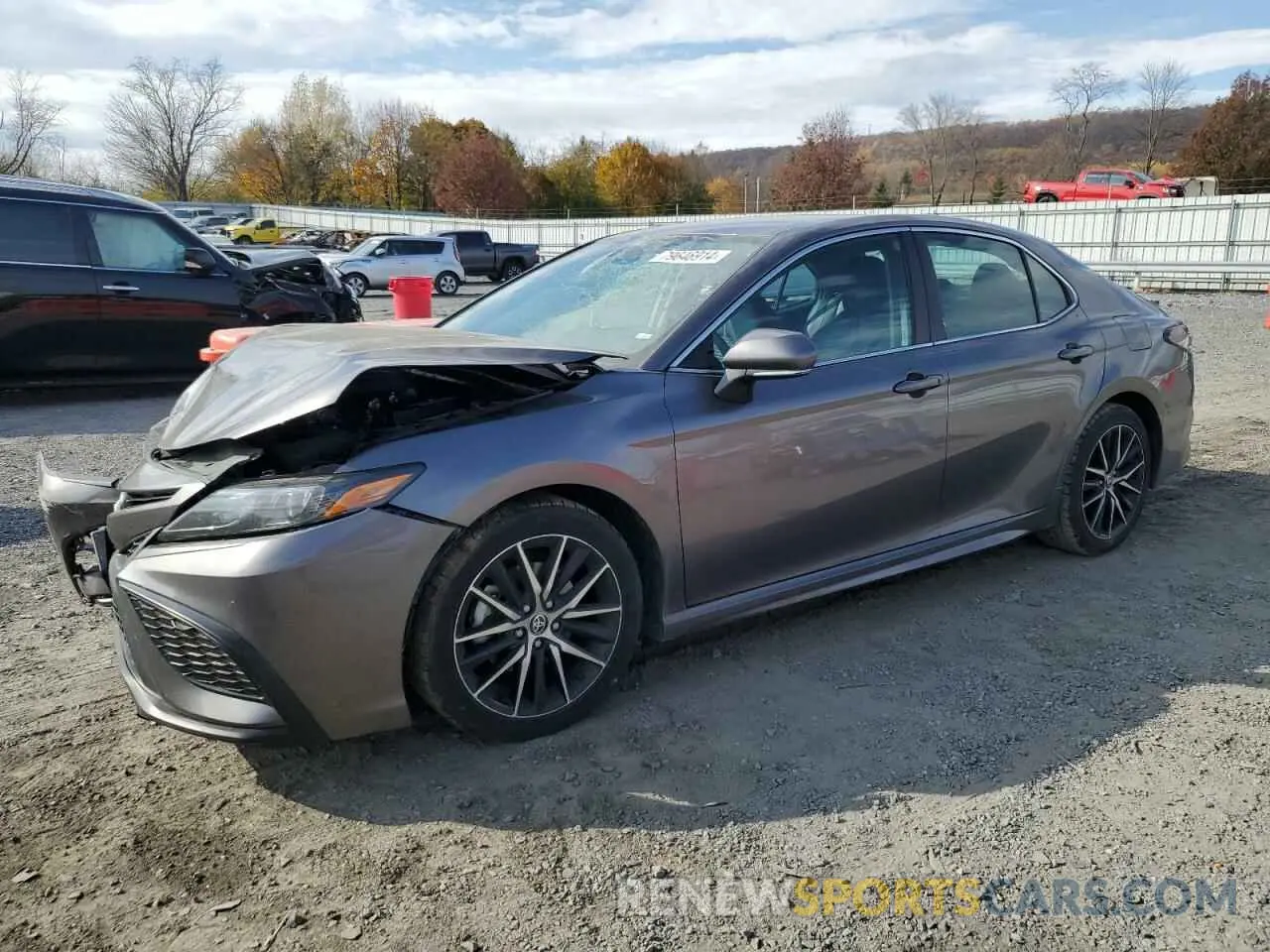 1 Photograph of a damaged car 4T1G11AK4NU019714 TOYOTA CAMRY 2022
