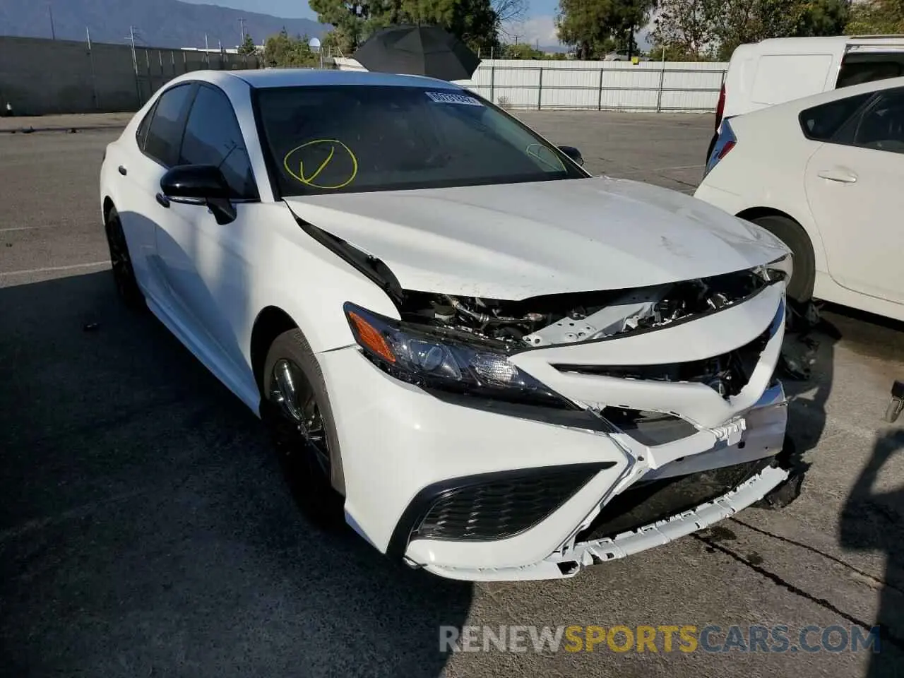 1 Photograph of a damaged car 4T1G11AK4NU058755 TOYOTA CAMRY 2022