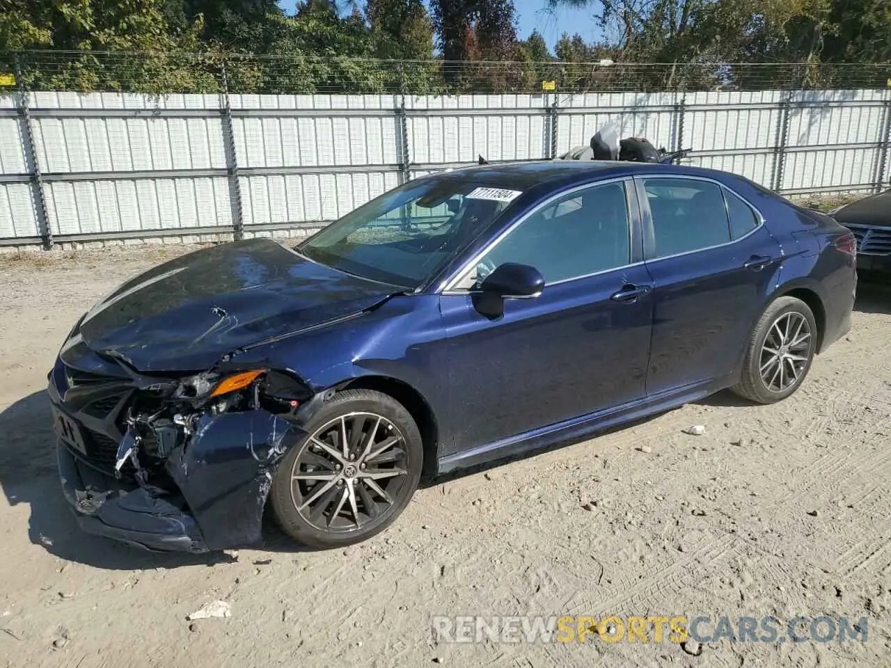 1 Photograph of a damaged car 4T1G11AK4NU630973 TOYOTA CAMRY 2022