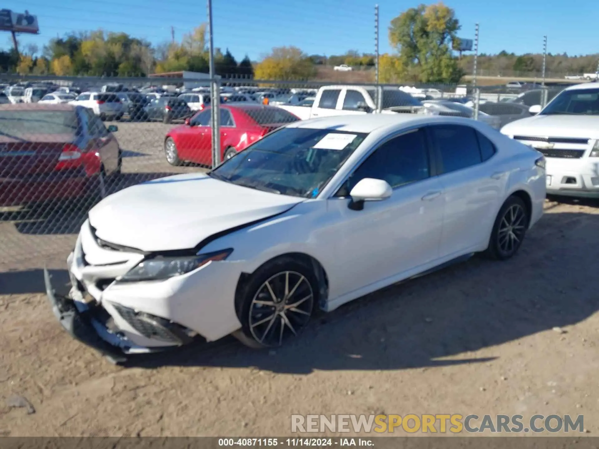 2 Photograph of a damaged car 4T1G11AK4NU662001 TOYOTA CAMRY 2022