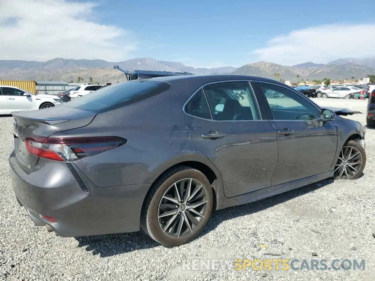 3 Photograph of a damaged car 4T1G11AK4NU684242 TOYOTA CAMRY 2022